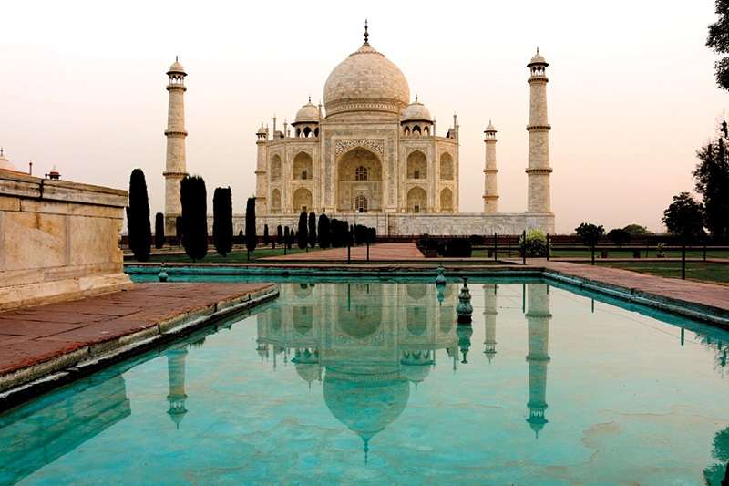Photo of the Taj Mahal